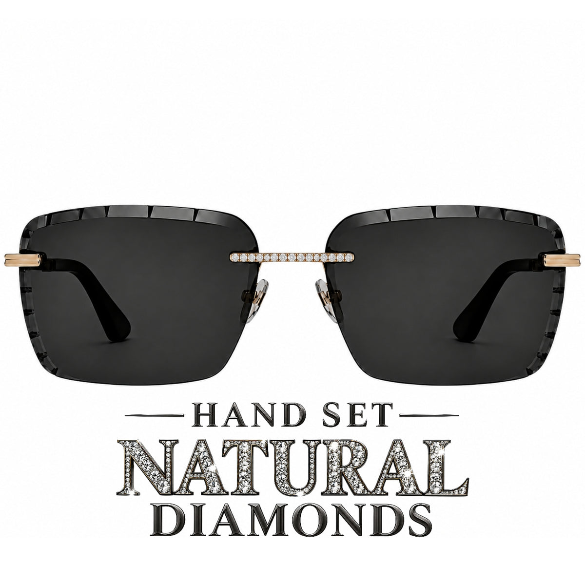 Cut Black Natural Diamonds